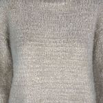 Rachel Zoe Mock Neck Fuzzy Sweater in Oatmeal Photo 8