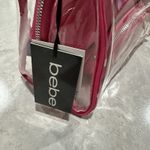 Bebe Cosmetic Makeup Bag Set Clear Pink 3 Pieces Photo 6
