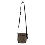 Dooney & Bourke Vintage  Crossbody Bag Brown Monogram Logo Flap Canvas Leather Photo 3