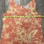 Jessica Howard Linen Pink and Cream Tropical Floral Dress Size Small Photo 8