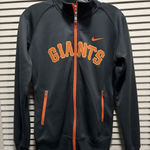 Nike Genuine Merch San Francisco Giants Zip Up Women's Size M Gray/Orange Logo Photo 0