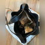 Cuyana Black Crossbody Bucket Bag Photo 4