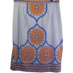 Plenty By Tracy Reese Women's Size 8 Gray, Blue, Orange Floral Pencil Skirt Photo 0