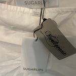 Sugar Lips Pompom Linen Tank Photo 2