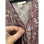 Knox Rose  Women's Floral Wrap Maxi Dress Dusty Mauve Size Medium Photo 8