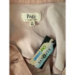 Me by Jennie Garth The Dylan Denim Jacket Shell Pink Medium NWOT Photo 9