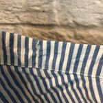 ZARA  TRF Blue/White One Shoulder Crop Top Photo 7