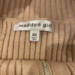 Madden Girl double zip ribbed sweater Photo 2