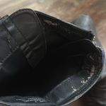 Madden‎ Girl Black Gray Leather Knee Photo 3