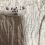 Trendy J's Women's Large Long Sleeve White Lace Top Photo 3