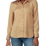 Equipment  | M | Ocre Leema Multi Floral Print Crepe Long Sleeve Button Up Shirt Photo 0