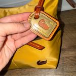 Dooney & Bourke Yellow and Brown Shoulder Bag Photo 5