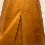 J.Crew NWT Corduroy Toffee Brown Size 0 A-Line. 2743 Photo 1