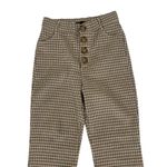 ZARA Pants Womens XS Brown Trousers Workwear Minimalist Chic Retro Photo 1