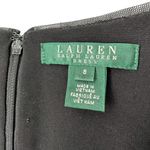 Lauren Ralph Lauren | Sz 8 | Black Sequin Long Sleeve V Photo 5