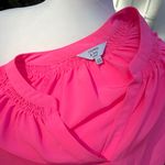 Crown & Ivy  Hot Pink Women's Peasant Top Photo 5
