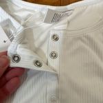 Andie Swim The Malibu One Piece LT Ribbed White size M tall NWT long torso Size M Photo 5