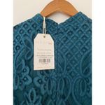 NWT Ivy City Co Lacey Dress Emerald Modest Church Green Tiered Large Fitted Photo 7