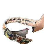 Spring Step L'Artiste by  Leilanie Sandals Womens 38 US 7.5–8 Floral Leather Heel Photo 11