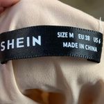 SheIn Fairycore Pastel Goth Damask Lace Renaissance M Midi Dress Sheer Long Sleeves Photo 8