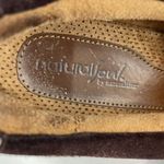 Naturalizer Natural Soul 7.5 Ferva Loafers Brown Suede Leather Zip up Flats Photo 6