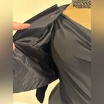 No Tag Vintage Black Velvet Bolero Button Open Modern Evening Jacket Sz 9 Photo 6