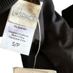 l*space L  Black Ribbed Tara Bikini Top nwt Photo 4