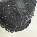 Victoria's Secret  34C Biofit Push up Bra Black Lace Sparkly Embellished Bling Photo 15