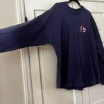 Disney Walt  World50th Anniversary Spirit Jersey Purple Sweatshirt Cotton Size XL Photo 3