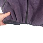 The North Face VINTAGE  Women’s Fleece Vest in Purple/Black Size M Photo 3