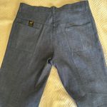 None Vintage selvage denim jeans size 8 high rise wide straight leg crisp denim new Photo 2