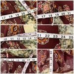 Taylor & Sage Paisley Romper Tie Front Boho Hippie Festival Medallion S Photo 5