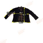 Chaus Small Black Mesh Cardigan, Crochet Shrug Sweater, Vintage Sweater Cover Photo 3