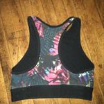 PINK - Victoria's Secret Victoria’s Secret XS palm/tropical crop Athleisure sports bra Photo 2