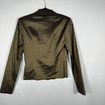 Dawn Joy Fashions Women's Dark Olive Green Blazer sz 4 Photo 3