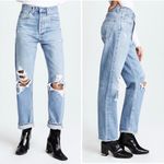 AGOLDE  Women’s 90s MidRise Jeans Distressed Style A069C 811 Photo 1