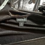 Torrid Black Liquid Shine Sleeveless Swing Tank Top Size 3x Photo 10