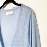ZARA  Light Blue Long Sleeve Cardigan Size Medium Photo 1