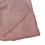 Faithfull the Brand Halter Mirror Door Striped Maxi Dress Slit Sides Size 6 Photo 15