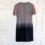 Olsen Europe Boiled Wool Blend Ombre Sheath Dress Gray Photo 5