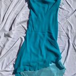 EXPRESS Turquoise Mermaid-Core Dress Photo 0