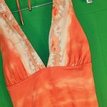 Michael Michael Kors‎ Womens Orange One Piece Swimsuit 6 Photo 2