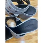 Rebecca Minkoff  Womens Gray Adjustable Ankle Strap Carter Heeled Sandals 10M S17 Photo 2