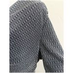 Connected Woman Sparkly Metallic Thread Shift Dress Black Silver Size 18W Photo 9