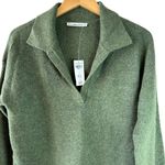 Abercrombie & Fitch NEW Thyme Green Sweater Dress Size Large Tall Photo 3