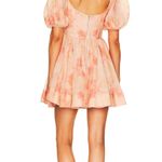 Bardot  Kiah Corset Mini Dress Orange Floral Photo 2