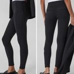 Athleta  Delancey Moto Tight Black Size Small Photo 1