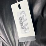 Endless Rose NWT PU Puff Sleeve Mini Dress Faux Leather Black Size XS NEW Photo 5