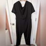 Alexia Admor NWT  Sadie Boatneck Jumpsuit Women's XLarge Black Photo 1