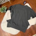 Tommy Hilfiger Grey Crewneck Pullover Fleece & Sherpa Sweatshirt Size Small NWT Photo 8